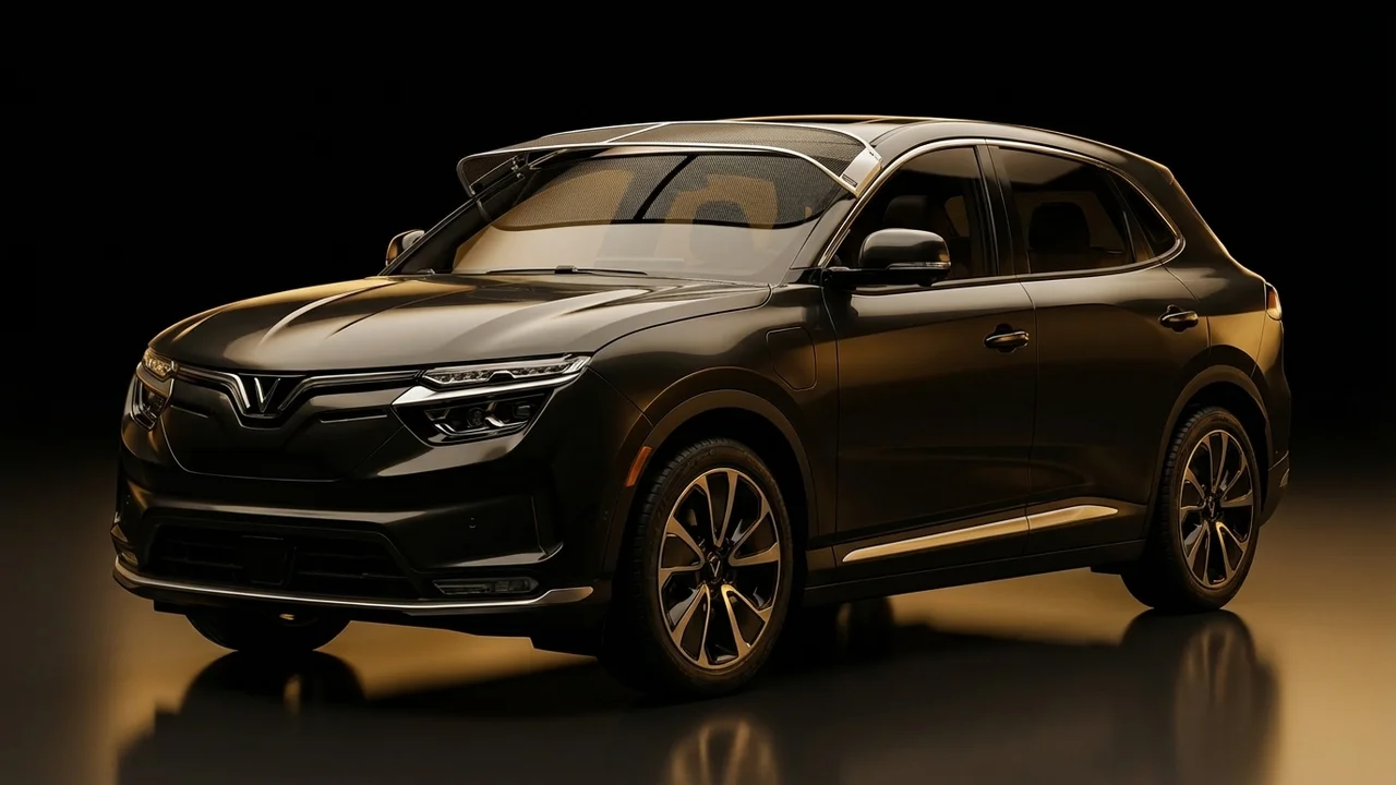 VinFast VF8 Car Windscreen Sunvisor - 1