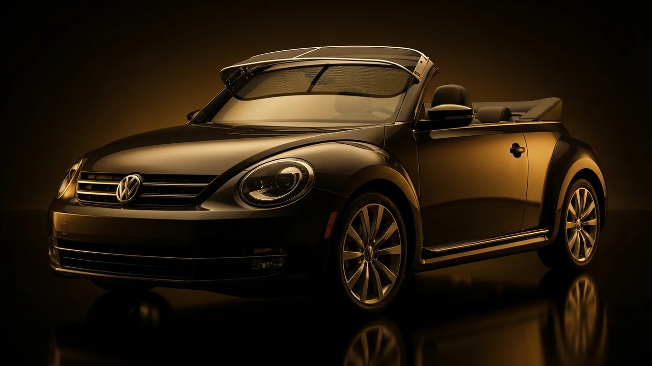 Volkswagen Cabriolet Car Windscreen Sunvisor - 1