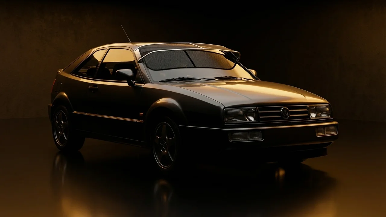 Volkswagen Corrado Car Windscreen Sunvisor - 1