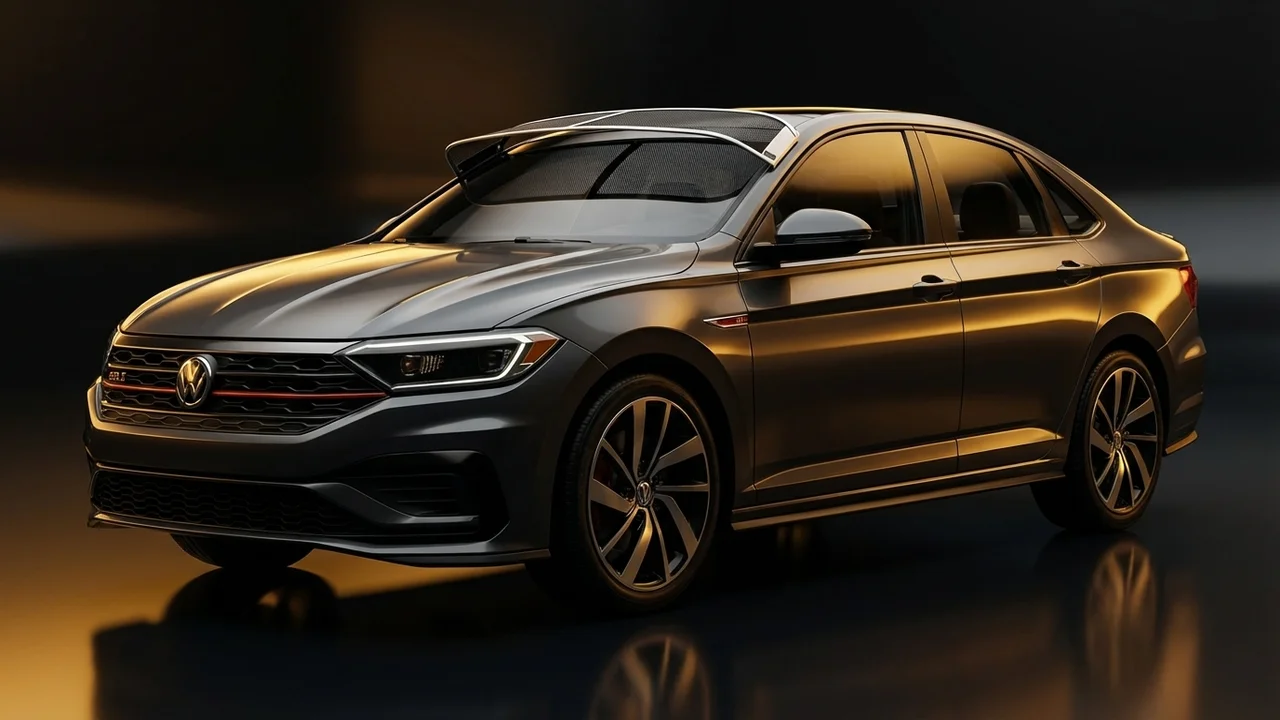 Volkswagen GLI Car Windscreen Sunvisor - 1