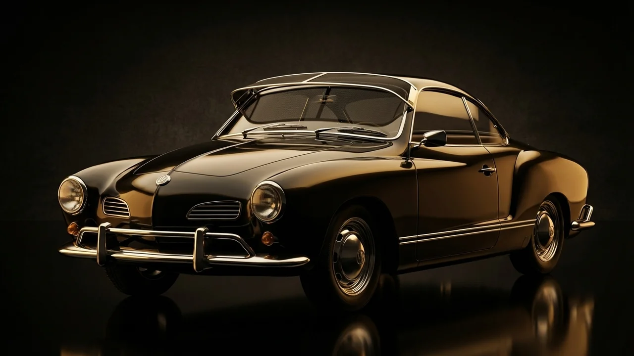 Volkswagen Karmann Ghia Car Windscreen Sunvisor - 1