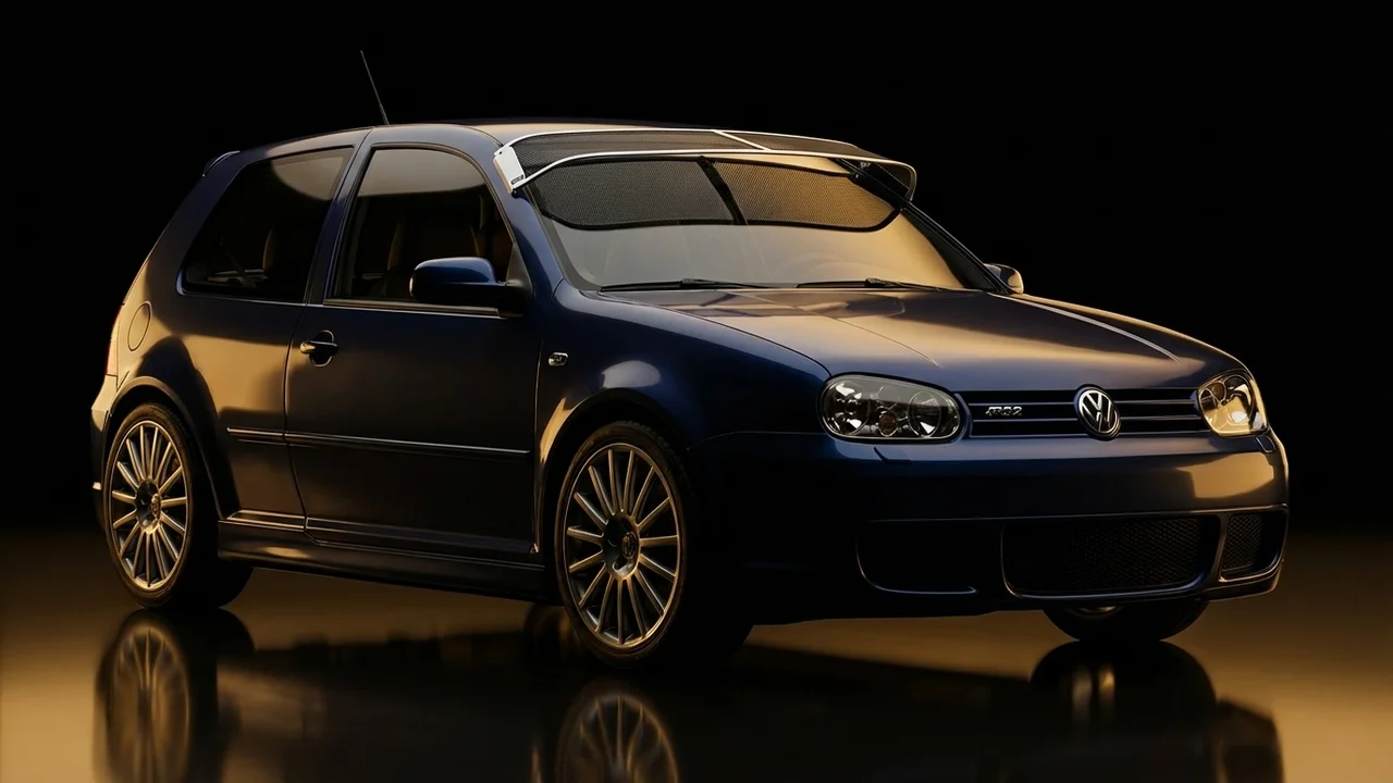 Volkswagen R32 Car Windscreen Sunvisor - 1