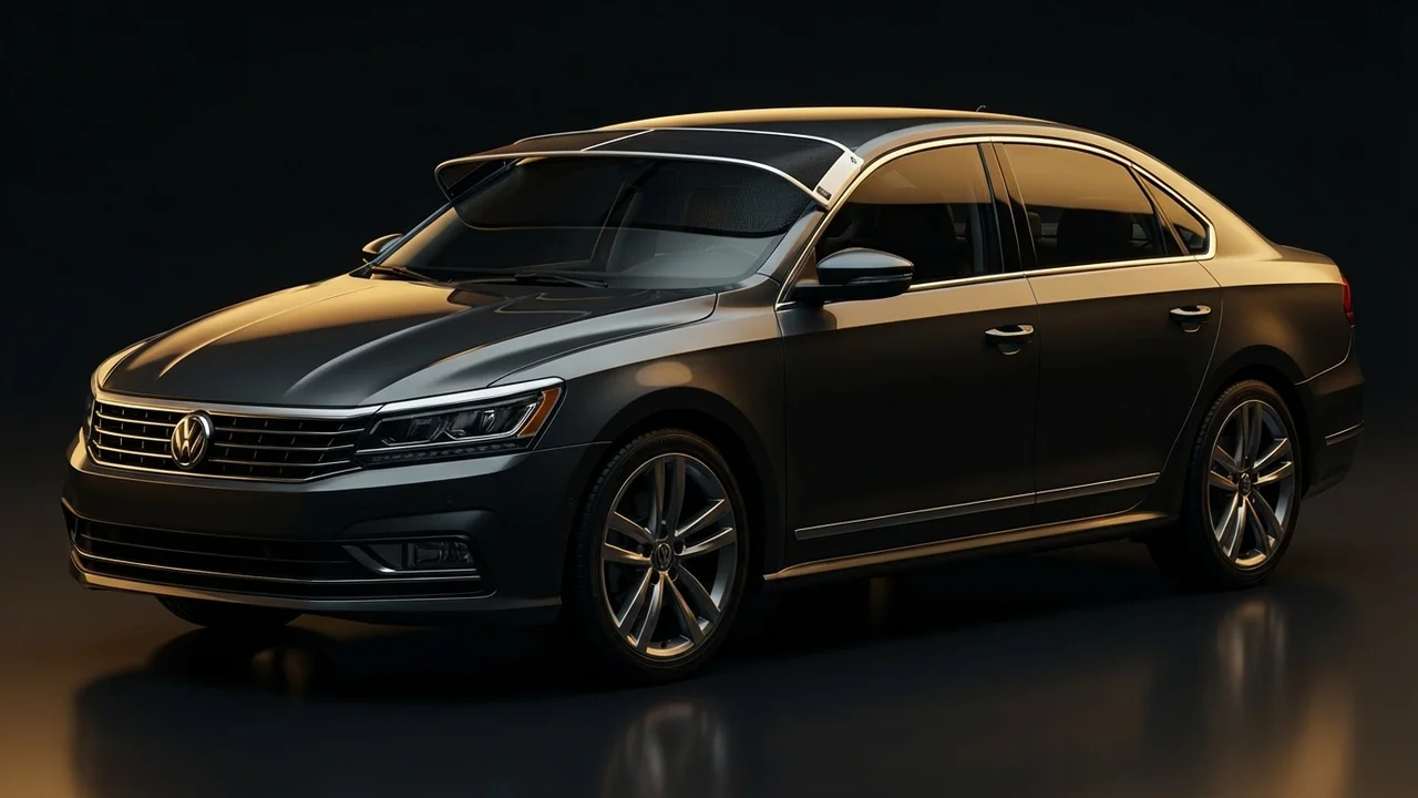 Volkswagen Sedan Car Windscreen Sunvisor - 1