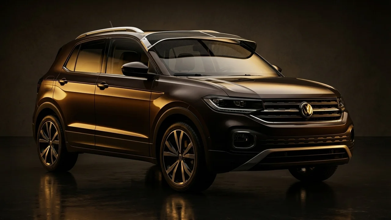 Volkswagen T-Cross Car Windscreen Sunvisor - 1