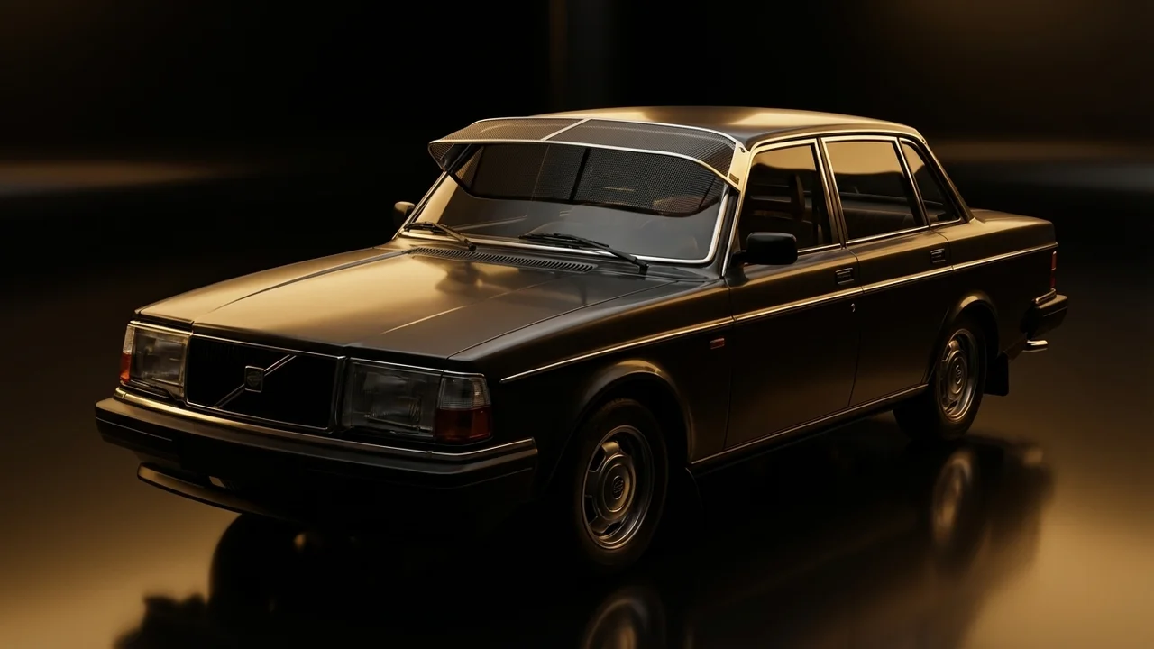 Volvo 244 Car Windscreen Sunvisor - 244