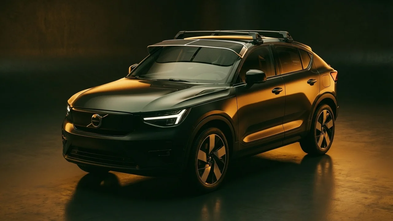 Volvo EC40 Car Windscreen Sunvisor - 1