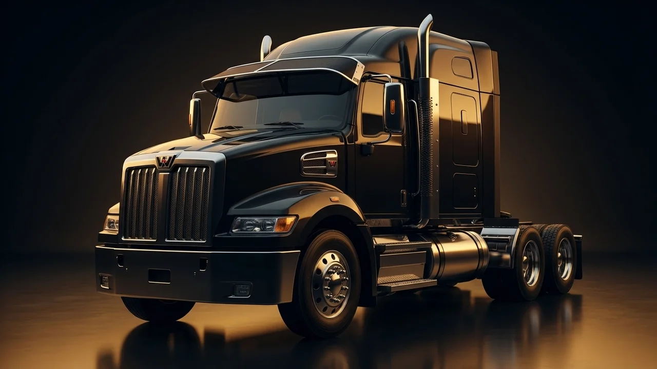 Western Star 47X Car Windscreen Sunvisor - 1