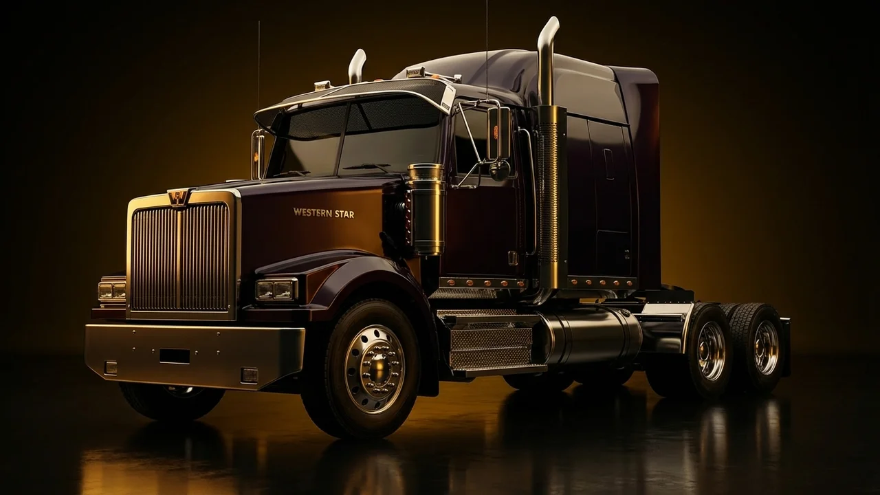 Western Star 4900E Car Windscreen Sunvisor - 1