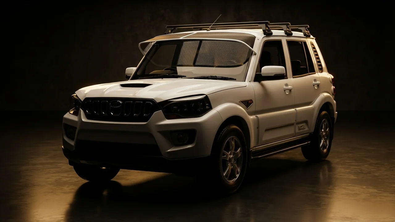 White WCA Car Windscreen Sunvisor - 1