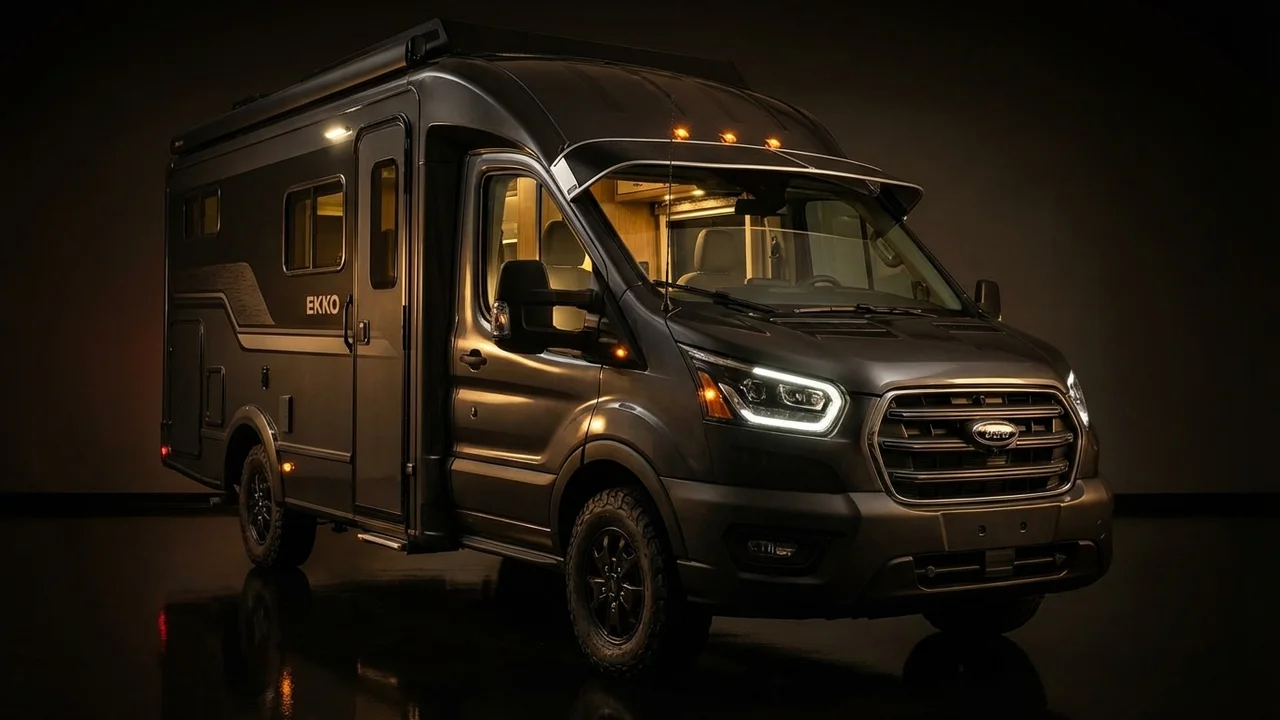 Winnebago EKKO Car Windscreen Sunvisor - 1