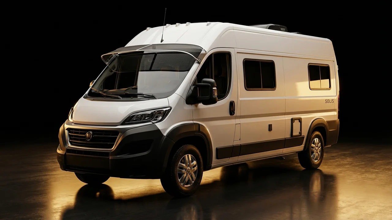 Winnebago Solis Car Windscreen Sunvisor - 1