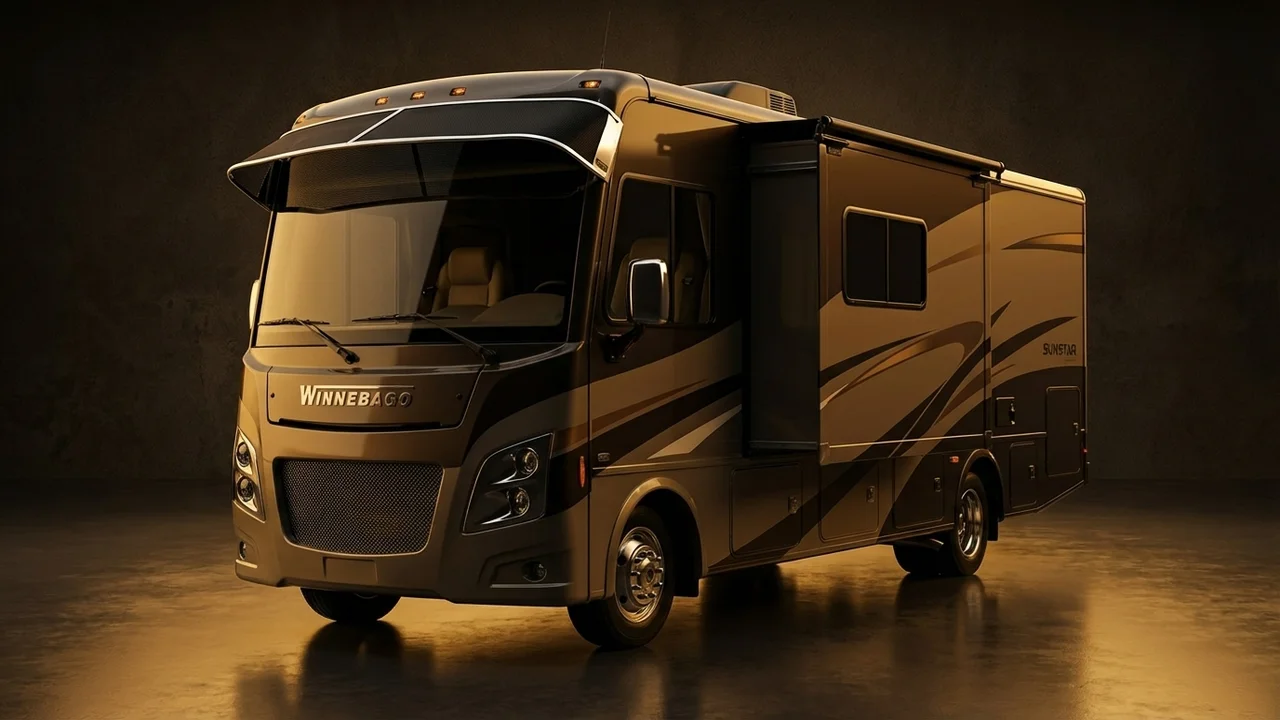 Winnebago Sunstar Car Windscreen Sunvisor - 1