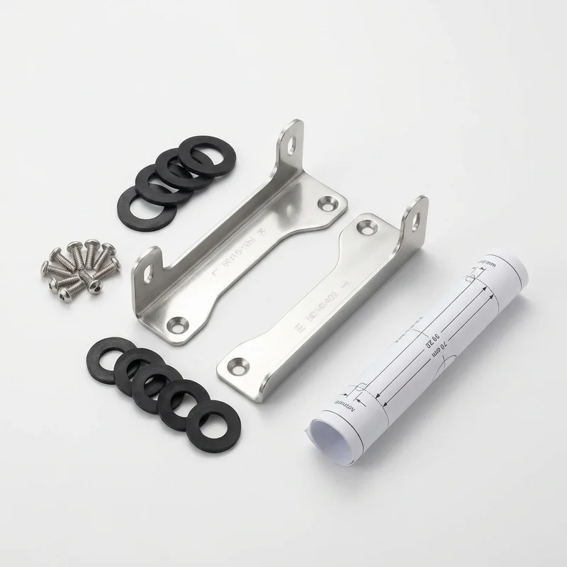 Stainless Steel Mounting Bracket Kit for Acura RDX (2007 - 2025) - 1