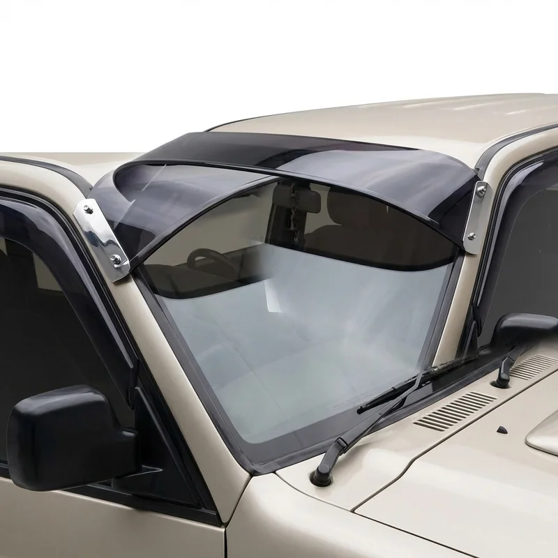 Tinted Acrylic Windscreen Sunvisor for Acura SLX (1996 - 1999) - 1