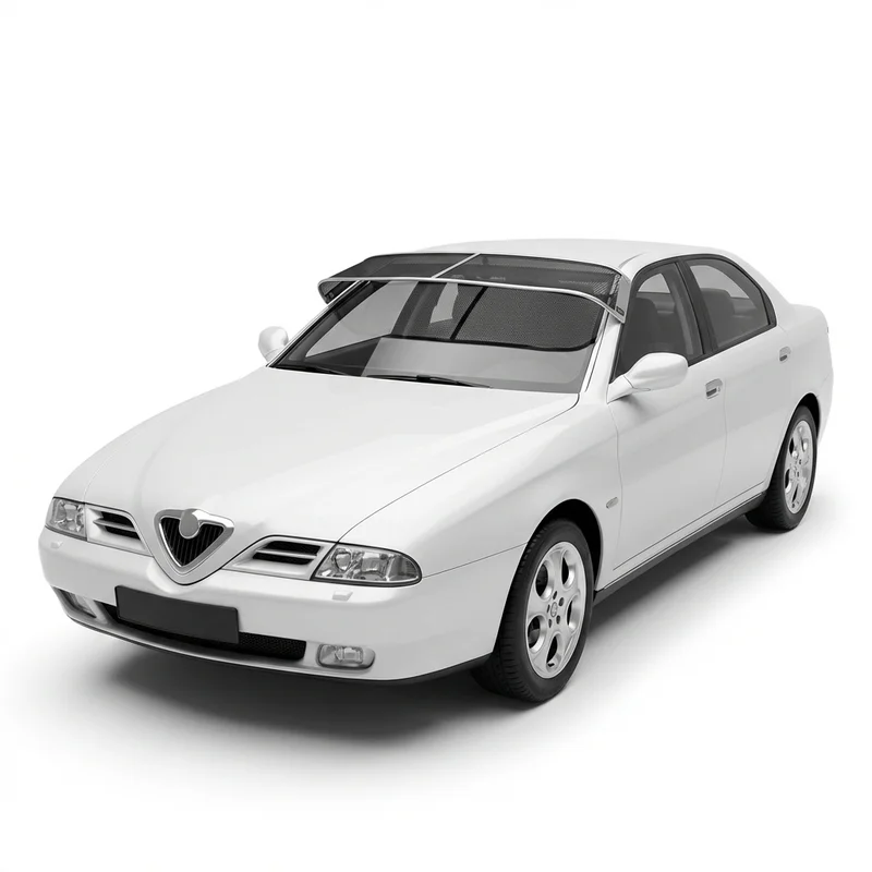 Premium Mesh Windscreen Sunvisor for Alfa Romeo 166 (2002 - 2003) - 1