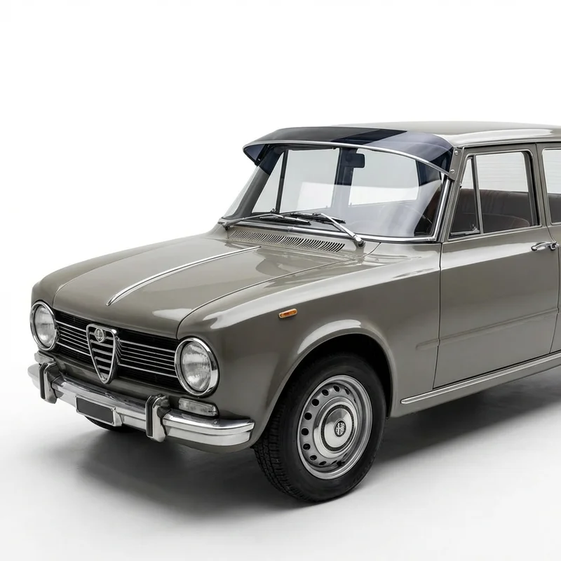 Tinted Acrylic Windscreen Sunvisor for Alfa Romeo 2600 (1962 - 1968) - 1