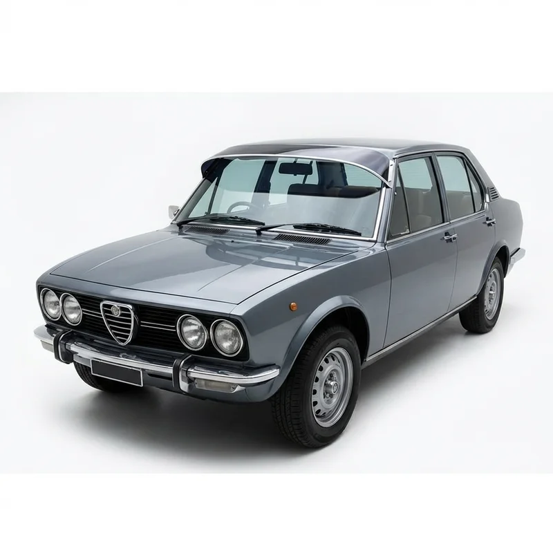 Tinted Acrylic Windscreen Sunvisor for Alfa Romeo Alfetta (1975 - 1977) - 1