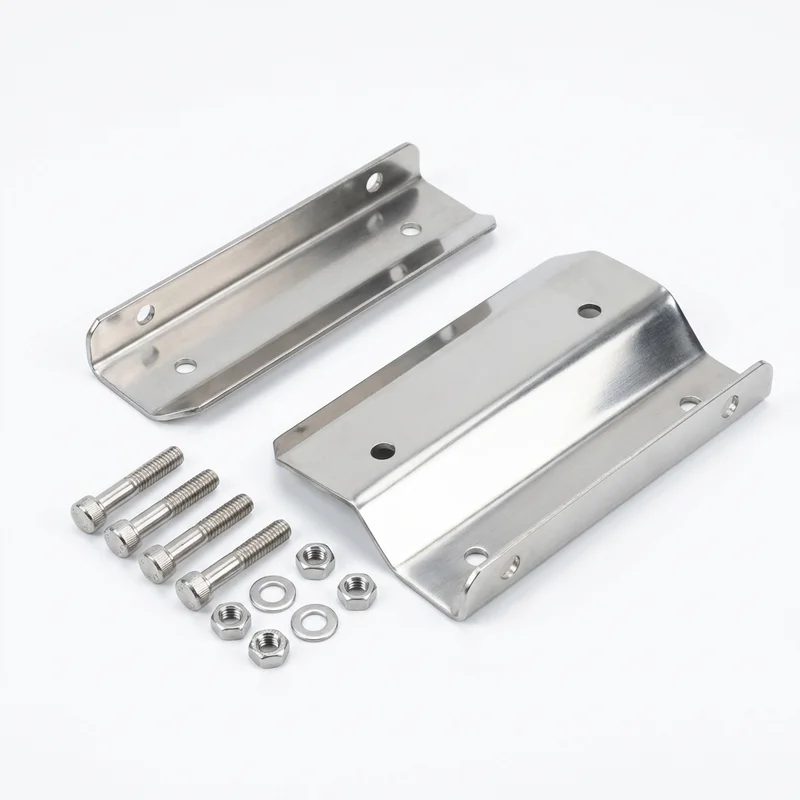 Stainless Steel Mounting Bracket Kit for Alfa Romeo Duetto 1600 (1966 - 1968) - 1