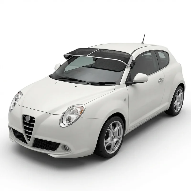 Premium Mesh Windscreen Sunvisor for Alfa Romeo Mito (2012 - 2019) - 1