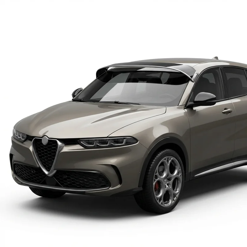 Tinted Acrylic Windscreen Sunvisor for Alfa Romeo Tonale (2023 - 2025) - 1