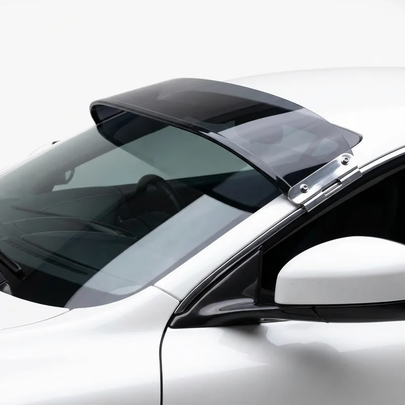 Tinted Acrylic Windscreen Sunvisor for Aston Martin DBS (2008 - 2020) - 1