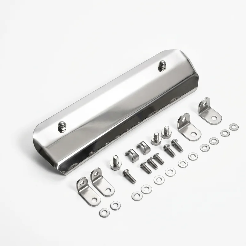 Stainless Steel Mounting Bracket Kit for Bering LD15A (2000 - 2000) - 1