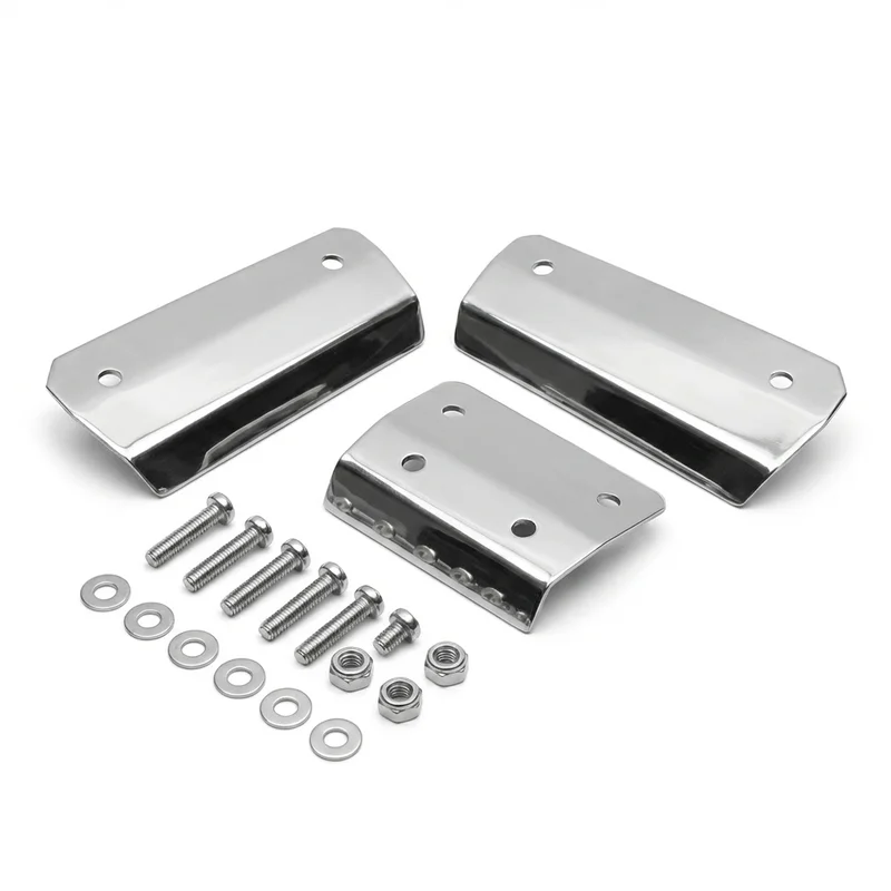 Stainless Steel Mounting Bracket Kit for Bricklin SV-1 (1974 - 1976) - 1