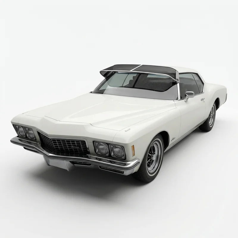 Premium Mesh Windscreen Sunvisor for Buick Riviera (1970 - 1999) - 1