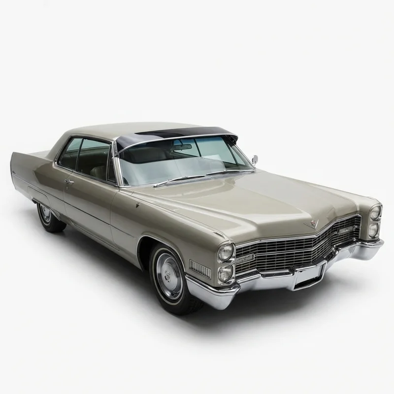 Tinted Acrylic Windscreen Sunvisor for Cadillac Calais (1965 - 1976) - 1