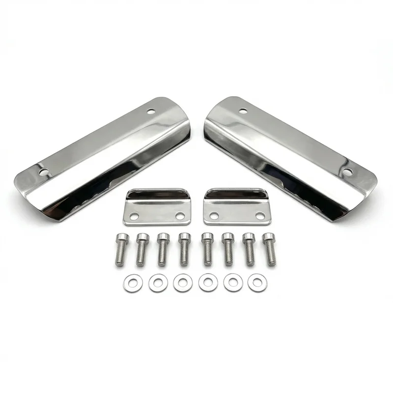 Stainless Steel Mounting Bracket Kit for Cadillac Cimarron (1982 - 1988) - 1