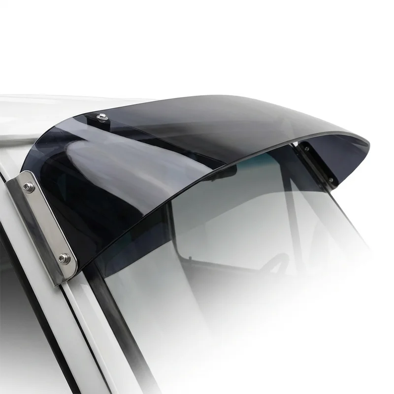 Tinted Acrylic Windscreen Sunvisor for Cadillac Commercial Chassis (1974 - 1996) - 1