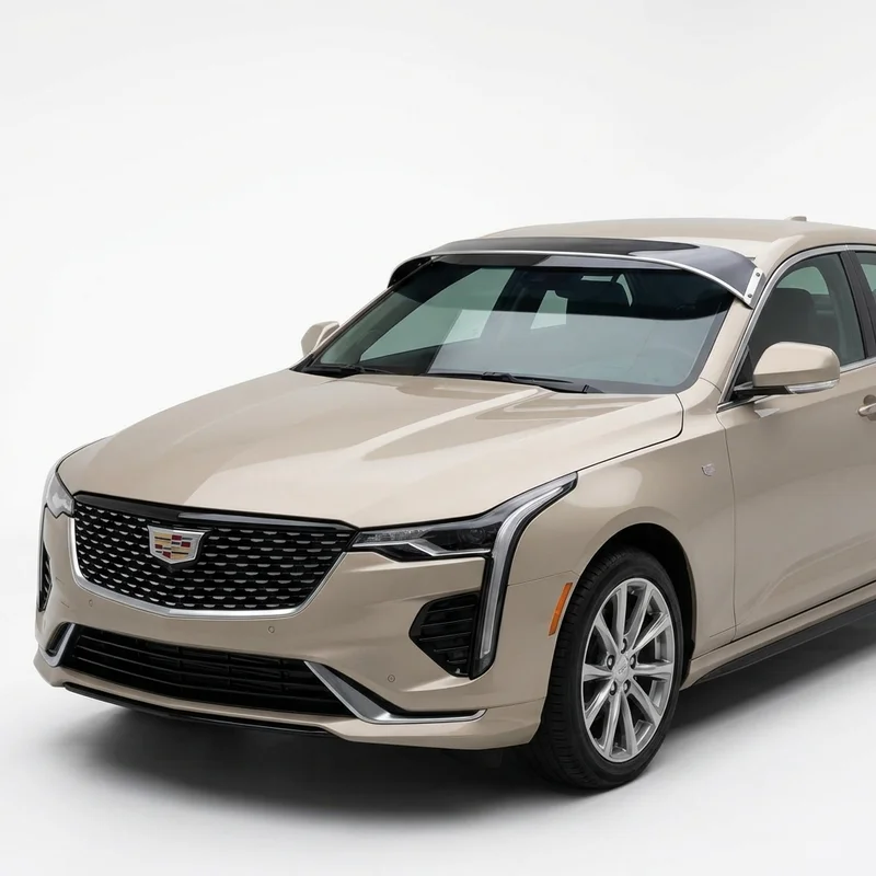 Tinted Acrylic Windscreen Sunvisor for Cadillac CT4 (2020 - 2025) - 1