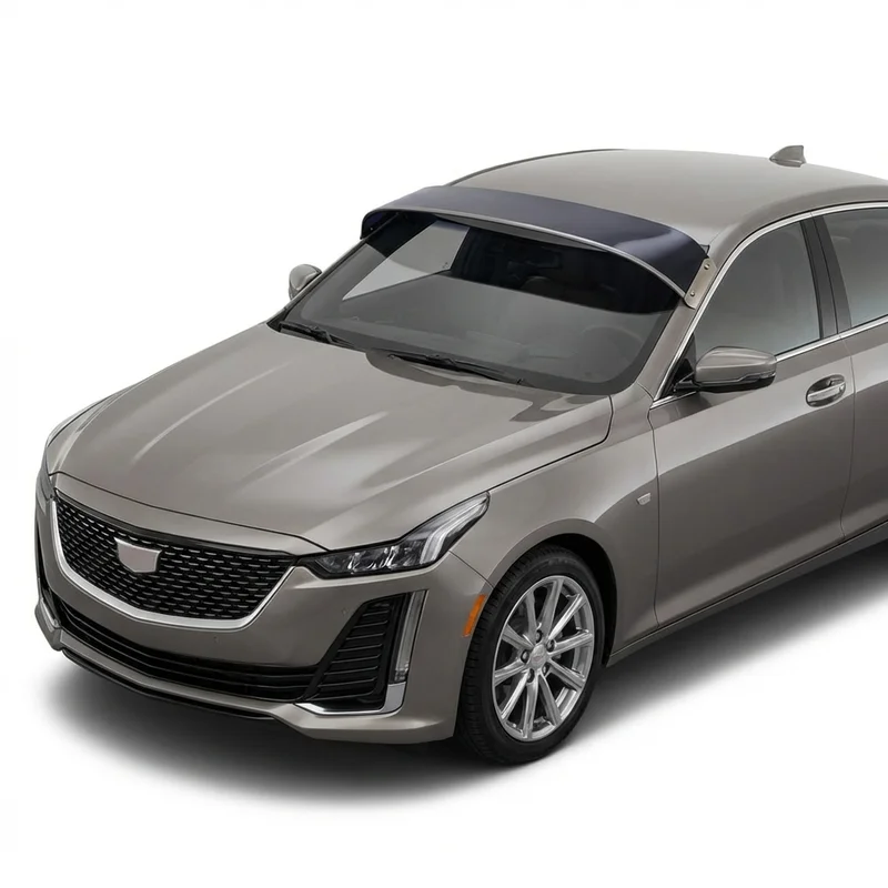 Tinted Acrylic Windscreen Sunvisor for Cadillac CT5 (2020 - 2025) - 1
