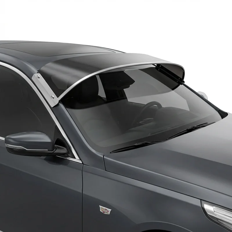 Tinted Acrylic Windscreen Sunvisor for Cadillac CT6 (2016 - 2020) - 1