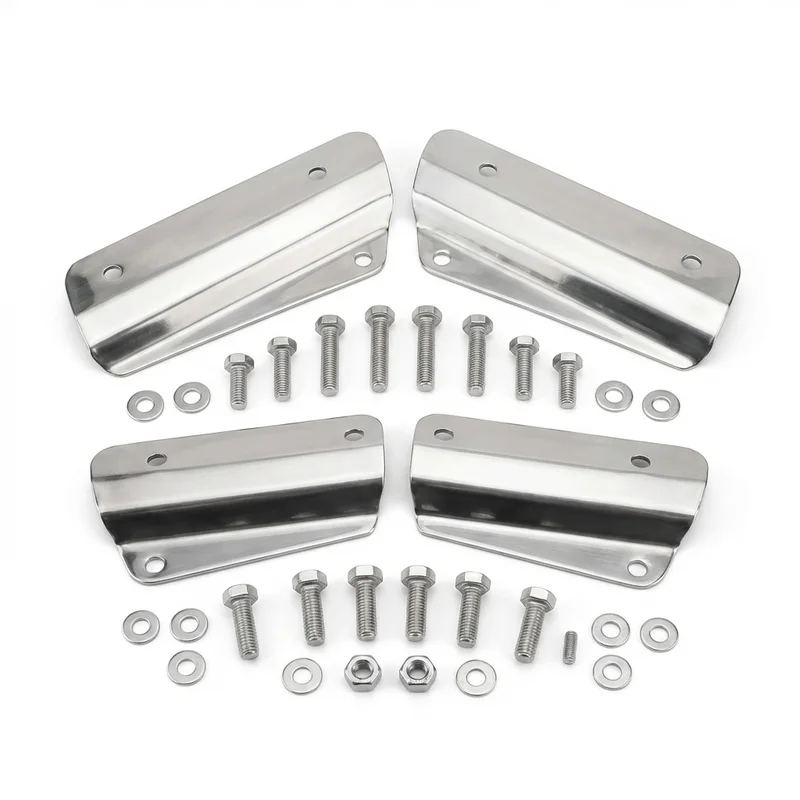 Stainless Steel Mounting Bracket Kit for Cadillac Eldorado (1957 - 2002) - 1