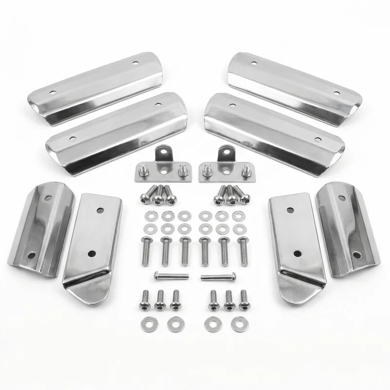 Stainless Steel Mounting Bracket Kit for Cadillac Seville (1976 - 2004) - 1