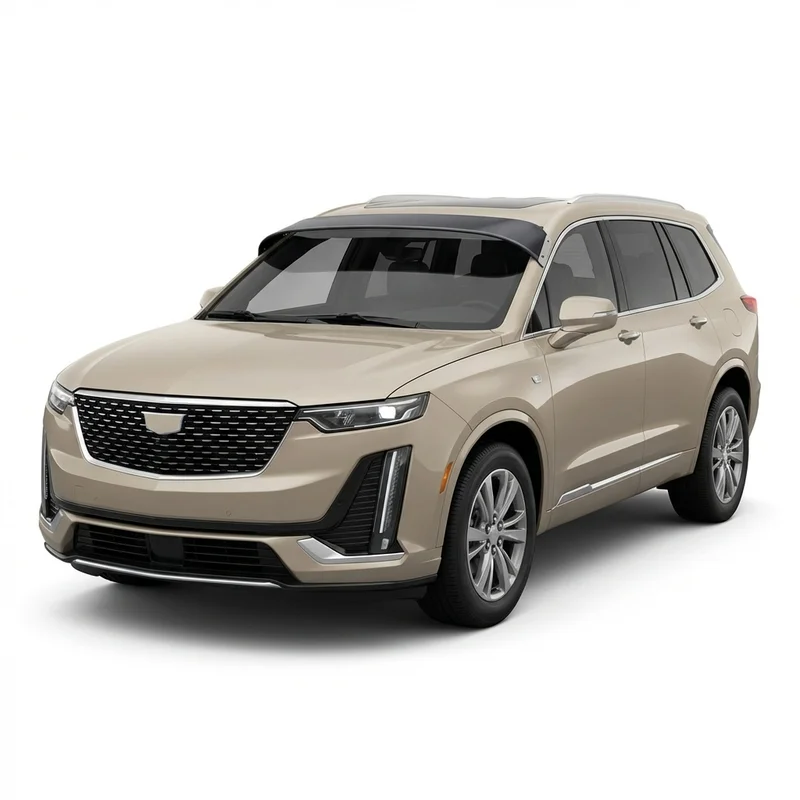 Tinted Acrylic Windscreen Sunvisor for Cadillac XT6 (2020 - 2025) - 1