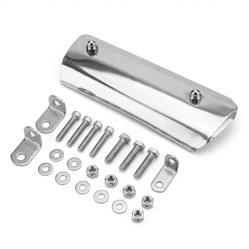 Stainless Steel Mounting Bracket Kit for Caterpillar CT660 (2012 - 2017) - 1