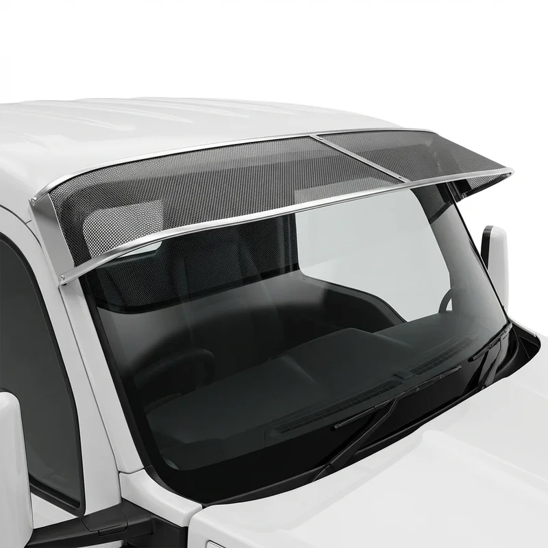 Premium Mesh Windscreen Sunvisor for Caterpillar CT680 (2016 - 2017) - 1