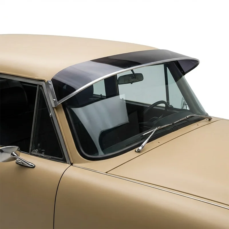 Tinted Acrylic Windscreen Sunvisor for Checker A11E (1970 - 1974) - 1
