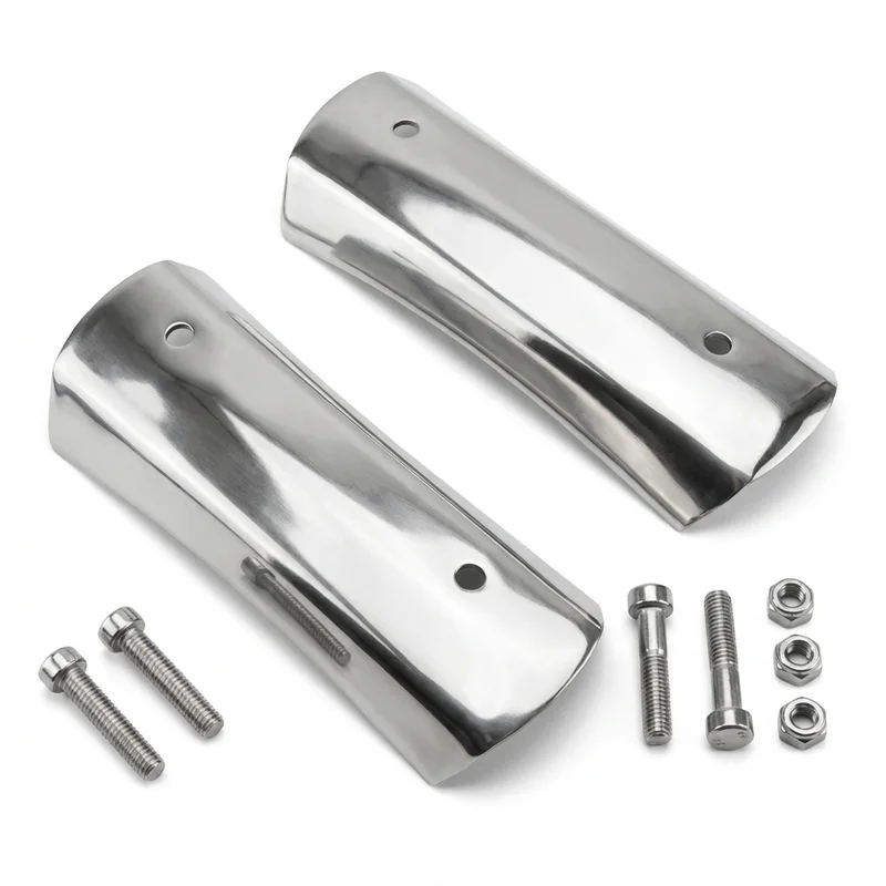 Stainless Steel Mounting Bracket Kit for Checker Aerobus (1970 - 1974) - 1