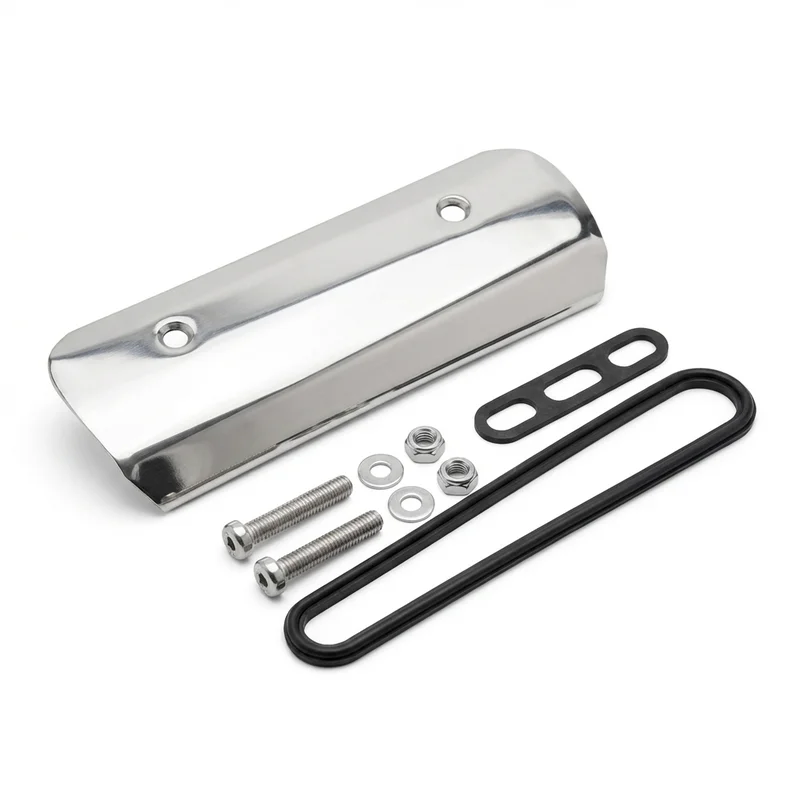 Stainless Steel Mounting Bracket Kit for Checker Deluxe (1970 - 1970) - 1