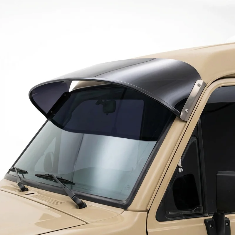 Tinted Acrylic Windscreen Sunvisor for Chinook Motor Coach Destiny (2001 - 2005) - 1