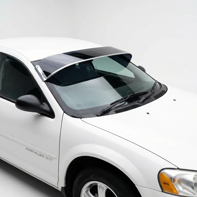Tinted Acrylic Windscreen Sunvisor for Chrysler Chrysler R/T (1997 - 1997) - 1