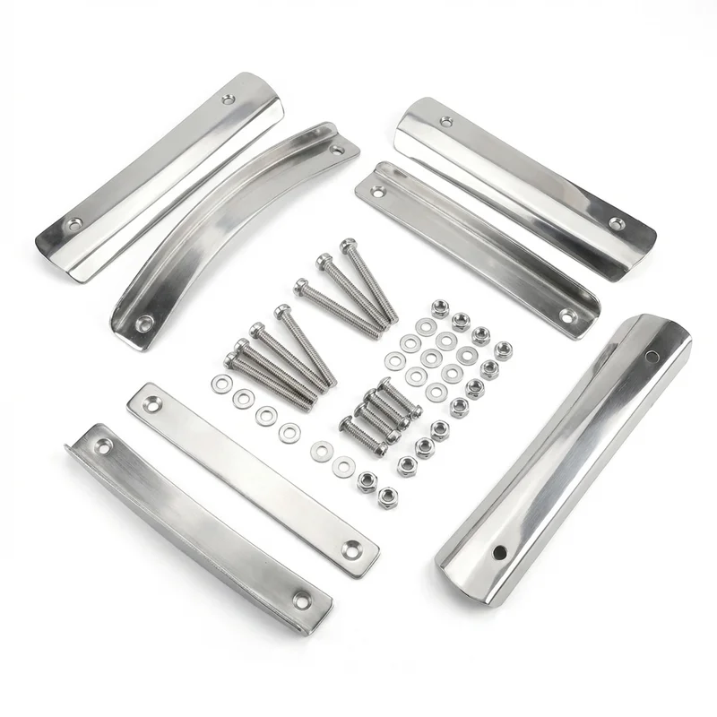 Stainless Steel Mounting Bracket Kit for Chrysler Crossfire (2004 - 2008) - 1