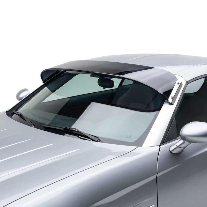 Tinted Acrylic Windscreen Sunvisor for Chrysler Crossfire (2004 - 2008) - 1
