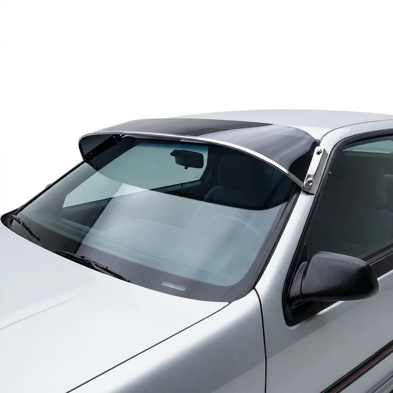 Tinted Acrylic Windscreen Sunvisor for Chrysler Daytona (1984 - 1993) - 1