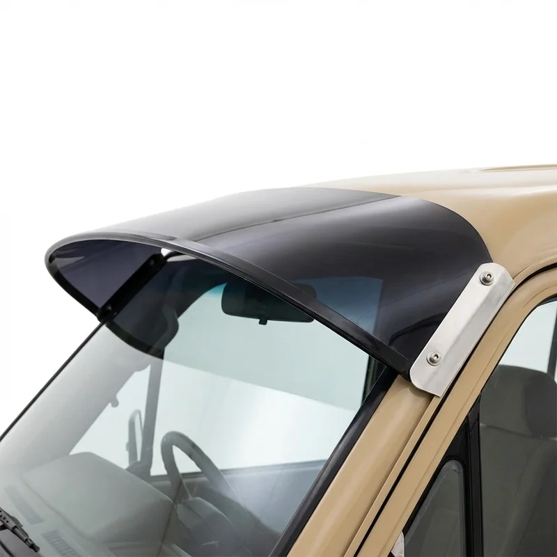Tinted Acrylic Windscreen Sunvisor for Chrysler Dynasty (1988 - 1993) - 1