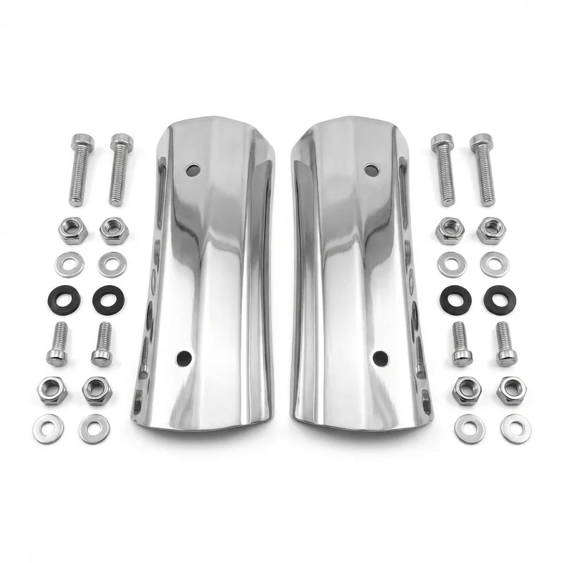 Stainless Steel Mounting Bracket Kit for Chrysler Executive Limousine (1985 - 1986) - 1