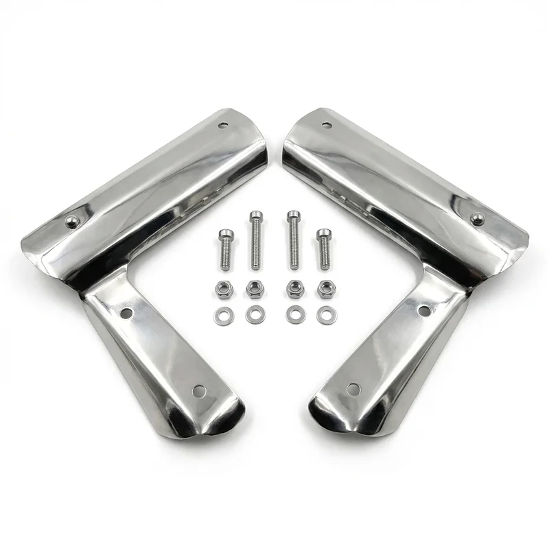 Stainless Steel Mounting Bracket Kit for Chrysler Executive Sedan (1983 - 1984) - 1